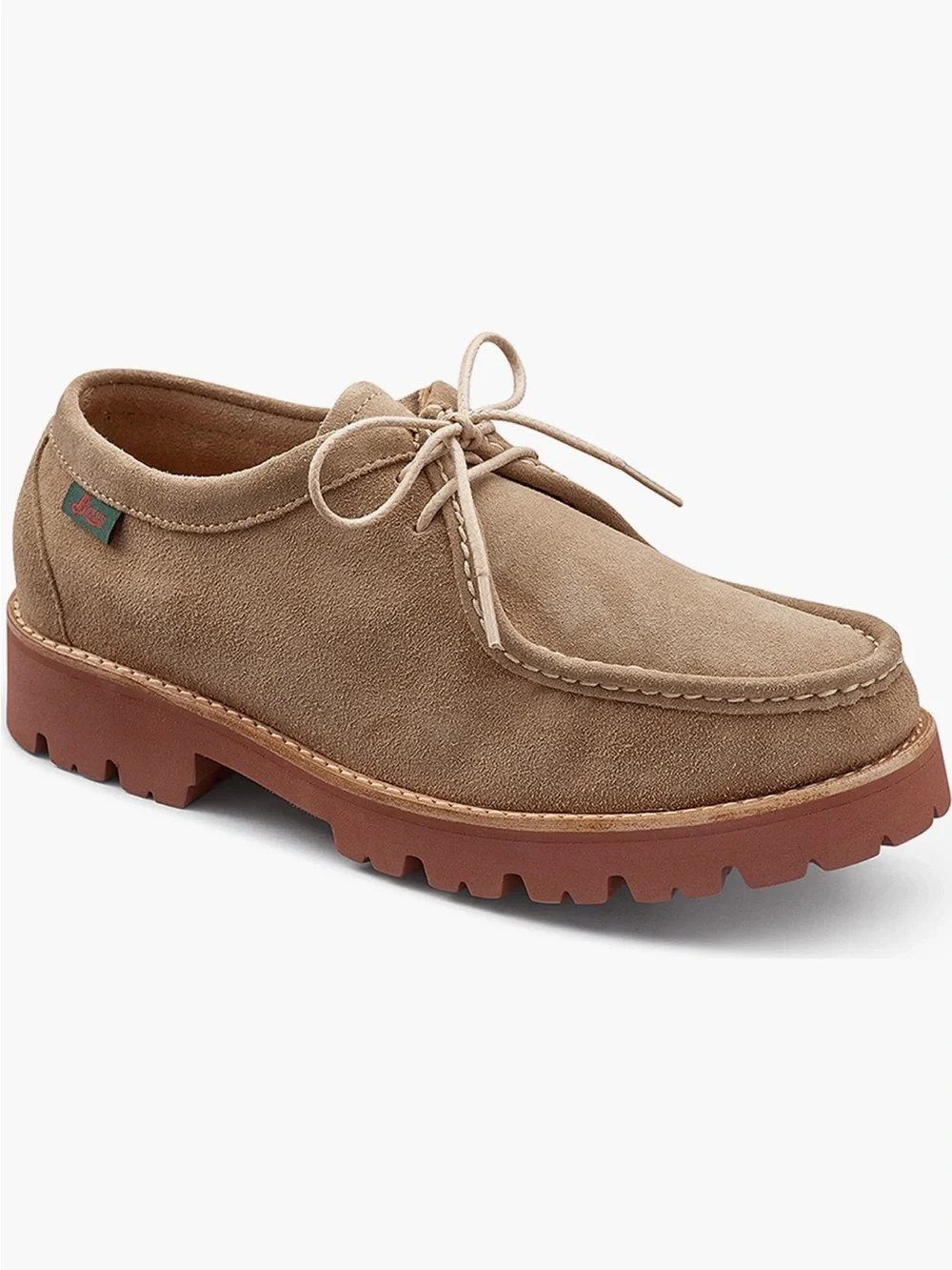 G.H. Bass Wallace Tan Suede Mocs Men’s 9.5EE 9.5 Wide Approx Women’s 11 W EUC